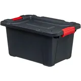 5five simply smart - Plastikbox 30l store n box schwarz - 5five