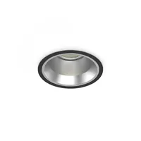 Ideal Lux Einbauleuchte 1x15W rund schwarz
