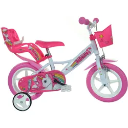 Kinderfahrrad 12 Zoll Unicorn 3 Jahre rosa|rosa 12