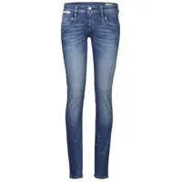Herrlicher Damen Piper Slim Organic Denim Jeans, Blue sea