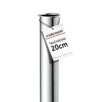 Kirchhoff Tauchrohr 1 1/4" x 200 mm Siphon Chrom