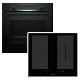 Bosch Herdset XXL-Backofen + Induktionskochfeld