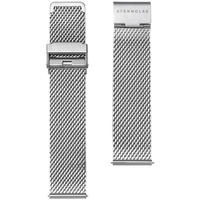 STERNGLAS - STRAP - Metallband - milanaise - silber / 20 MM