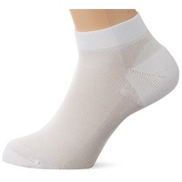 Odlo Unisex kurze Socken 3 Pack ACTIVE, white, 45-47
