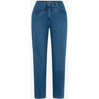 Raphaela by BRAX Damen Five-Pocket-Hose Style CAREN NEW 6/8, Jeansblau, Gr. 42K
