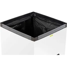 Ulsonix Abfalleimer 60 l Weiß
