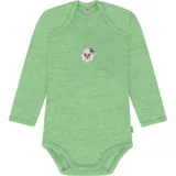 normani Outdoor Sports Baby Merino Body Langarm Auckland in Grün | Gr.: 92