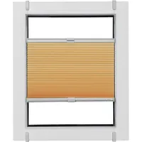 SUNLINES Wabenplissee One Size Style Honeycomb TL 120 x 190 cm grau/orange/rot