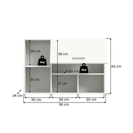 xonox.home Hängeschrank Free weiß – Maße cm B: 95 H: 64