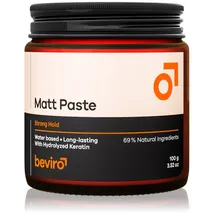 Beviro Matt Paste Strong Hold Paste für das Haar Matt 100 g