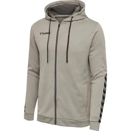 hummel Herren Hmlauthentic Poly Zip Hoodie, Asphalt, XXL