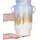 Beliani Blumenvase Steinzeug blau Gerrha