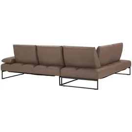 HIMOLLA Ecksofa 9360 ¦ braun ¦ Maße (cm): B: 274 H: 93 T: 307.0
