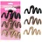 Brushworks Wave Claw Clips - 3 Pack