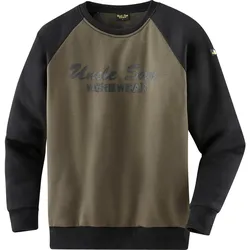 Uncle Sam Sweatshirt oliv/schwarz Gr. L L