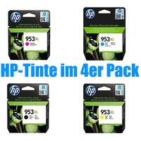 HP 953XL Tinte Multipack schwarz + Farbe (3HZ52AE)