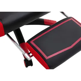 CLP Clovis Kunstleder Schwarz/Rot