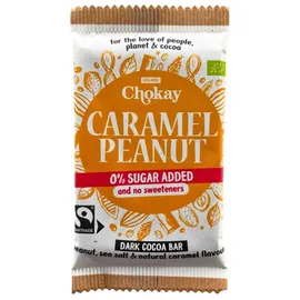 Chokay Bio Caramel Peanut Zartbitterschokolade 70 g
