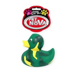PET NOVA DOG LIFE STYLE Hundespielzeug Ente 7cm Vinyl