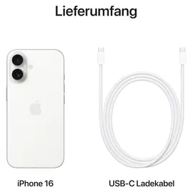 Apple iPhone 16 Plus 512 GB Weiß