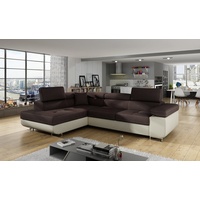 yourhouse24 Ecksofa ANTON L-form Schlafsofa Wohnlandschaft Links Rechts Couch Bettkasten