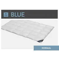 SPESSARTTRAUM Daunendecke Blue normal 60% Daunen, 40% Federn 155x220 cm