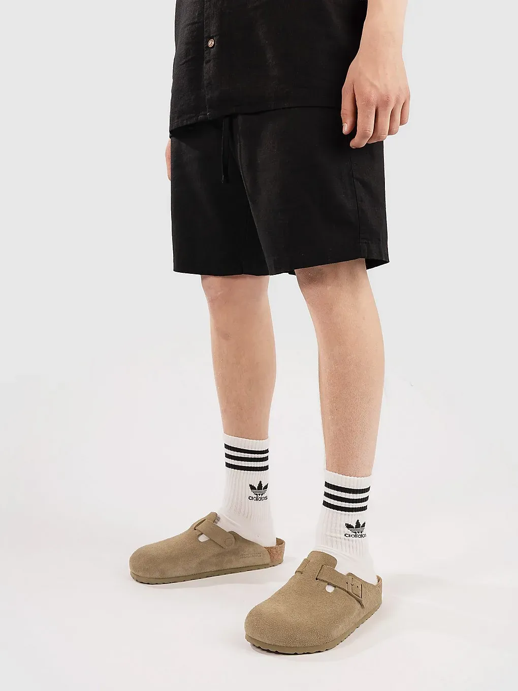 Anerkjendt Akjames Cot-Linen-Vis Ela Shorts caviar Gr. L