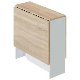 Dmora Klapptisch H78 cm - Fly - Weiß