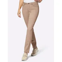 Witt Weiden Push-up-Jeans in beige | Gr.: 44