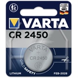 Varta CR2450 Lithium Knopfzelle Batterie