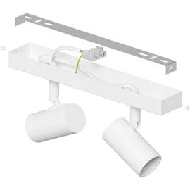 ledscom.de Deckenleuchte FARE, 2-flammig, weiß matt, 2x E27 max. 60W