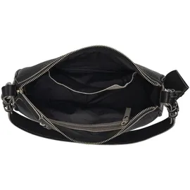 Burkely Always Alyx Schultertasche Leder Black