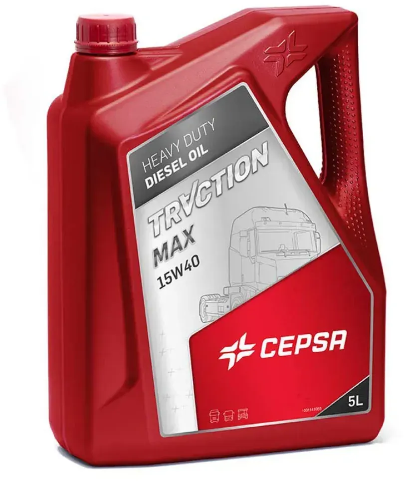 Cepsa 15w40 5l Truck Motoröl - Red - One Size