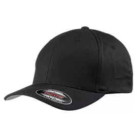 Flexfit Wooly Combed Cap schwarz S/M