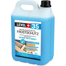 Level + Beton-Zusatzmittel Frostschutz Plastifizierer 5 L