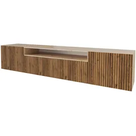 altdecor NOA-2 Lowboard 200 cm x 40 cm x 41 cm Braun/Holzwerkstoff