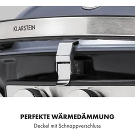 Klarstein Gasgrill Parforce Duo grau