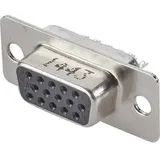 FCI D-SUB 10090770-S154ALF D-SUB Buchsenleiste 180 ° Polzahl: 15 Lötkelch 1 St.