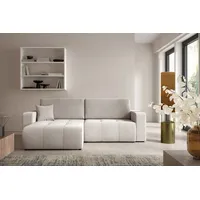 Fun Möbel Ecksofa Sofa mit Schlaffunktion AUGUSTO in Stoff