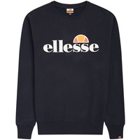 ellesse Herren Sweatshirt SUCCISO - Sweater, Rundhals, Langarm, Logo-Print Blau M