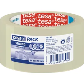 Tesa Klebeband Strong 50 mm x 66 m transparent 1 St.