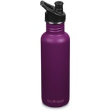 Klean Kanteen Classic Sport Cap Trinkflasche Purple Potion, One Size