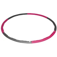 Best Sporting Hula Hop Reifen, 6-teilig steckbar pink