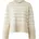 Longpullover Streifenpullover Beige 44