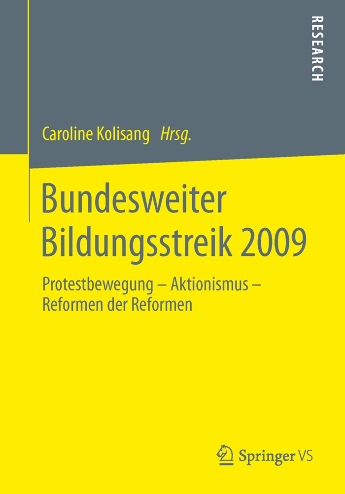 Bundesweiter Bildungsstreik 2009  Kartoniert (TB)