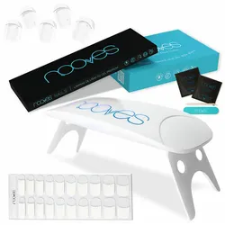 Maniküre-Set Nooves Premium Gelfolien für Nägel Französische Maniküre 5 Stücke