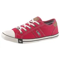 Mustang Damen Canvas Sneaker Rot EU 44 - 44 EU