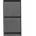 Plus Sichtschutzzaun 90 x 180 cm Schwarz/Holz