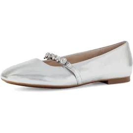 Gabor Ballerinas, in silber, | Gr.: 7