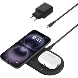 Belkin BoostCharge Pro 2in1 Qi2 (15W) schwarz